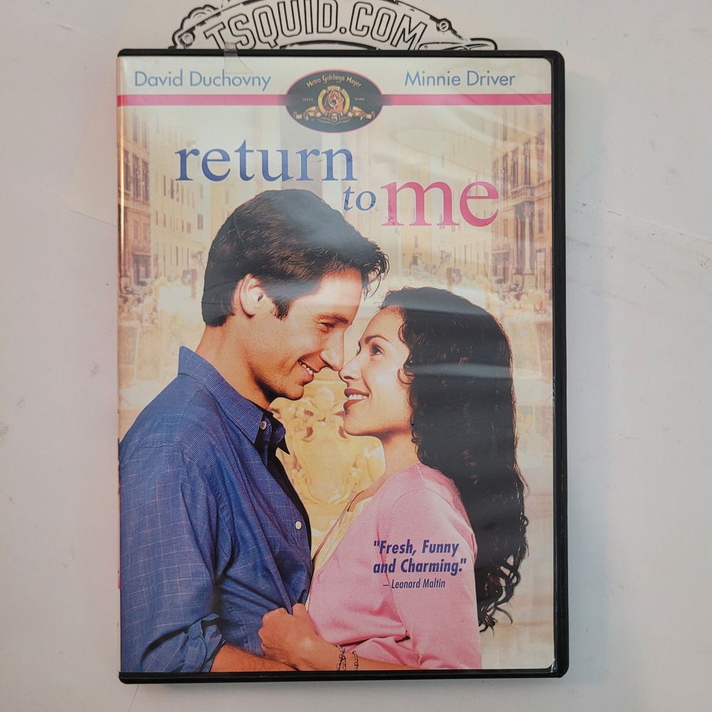 MGM Return to Me DVD Movie David Duchovny Minnie Driver RomCom Widescreen